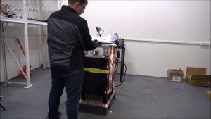 Установка для сбора абразивной пыли и заточный станок