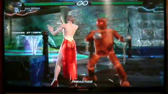 Tekken 6 - Anna Williams Elbow Glitch смотреть онлайн