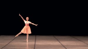 Лапшина Анна, 13 лет. Вариация Лизы из балета "Тщетная предосторожность"