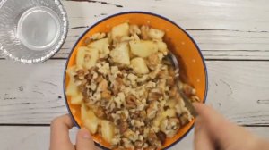 Десерт из яблок за 15 минут. Всё очень просто и вкусно.