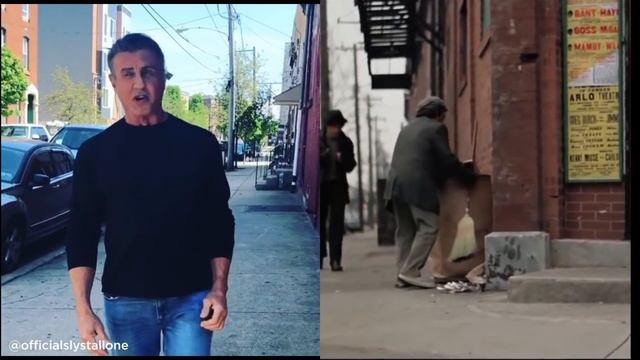 Sylvester Stallone Revisits Mighty Mick's Gym in Philly смотреть онлайн