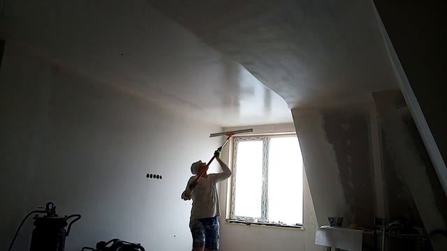 Olejnik Smoothing Blades  80 cm 0.3 mm  Skim coat on a ceiling