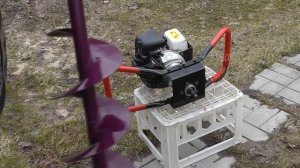 Мотобур или бензобур  ADA(Ground Drill 5) Отчет о годе эксплуатации.ВСЕМ ДОБРА.