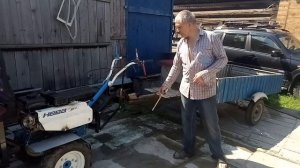 Прицеп для мотоблока своими руками.