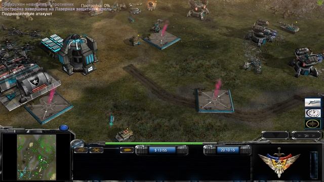 Generals Zero Hour Contra 009 Final - Challenge - Lasers - Patch 2 - HARD =2= смотреть онлайн