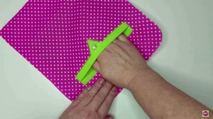 Увидела в старой Бурде фигурный карман, но повторила его по-своему (вид одинаковый, а шить проще)