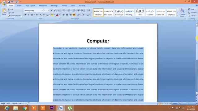 Increase or Decrease font size with shortcut keys in Ms Word смотреть онлайн
