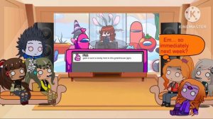 Characters [My OC] react to FNF VS IMPOSTER V4 (Part 7/7)|Gacha Club|Gacha Life|Friday Night Funkin