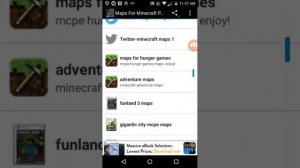 Maps For Minecraft PE + PC App - Download on Aptoide!