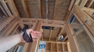 Каркасный дом в 2 этажа с гаражом