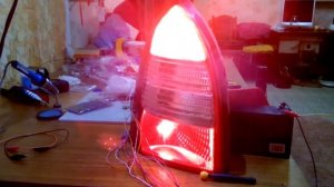 Замена ламп накаливания на светодиоды в заднем фонаре лада калина универсал