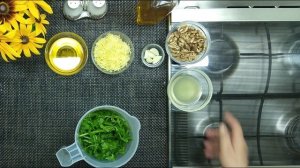 Соус песто из рукколы. Быстро и вкусно. Arugula pesto sauce. Fast and tasty.