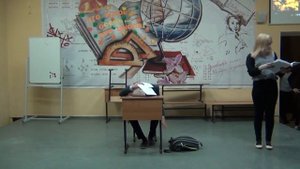Сценка "На уроке математики"