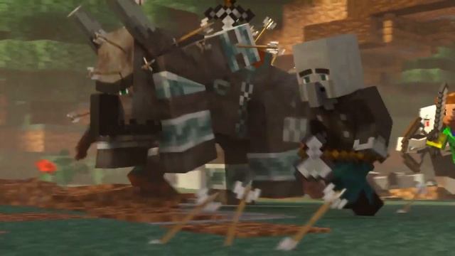 майнкрафт клип РУССКАЯ РАТЬ смотреть онлайн