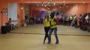Кизомба. Светлана Кашадцких и Тьерри Деа.