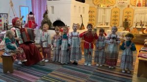 Детский фольклорный коллектив "Колокольчики". Рус. народная песня "Во деревне то было, в Ольховке".