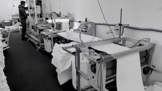 Filter bag welding line. Dnipro, Ukraine. Harmony-Technofilter LLC