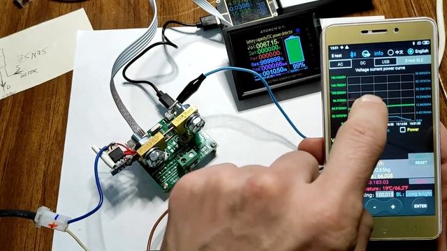 DT24 Измеритель емкости тока батарей электротранспорта. Voltage Current Energy Capacity Tester Mete