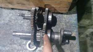 #Реверс-редуктор из запчастей мотоцикла урал. Разработка идеи.