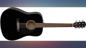 Fender CD-60S Dreadnought Acoustic Guitar, Walnut Fingerboard, Black review