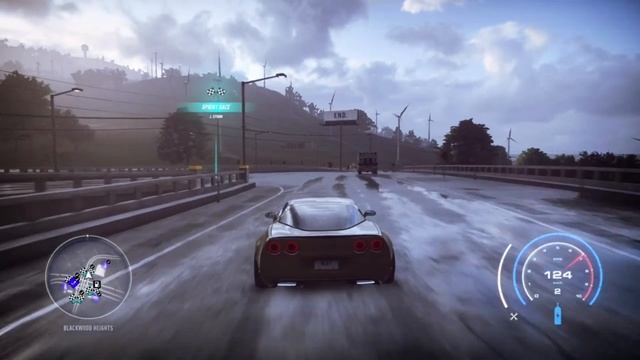 Need for Speed Heat | '13 Chevrolet Corvette Z06 | смотреть онлайн
