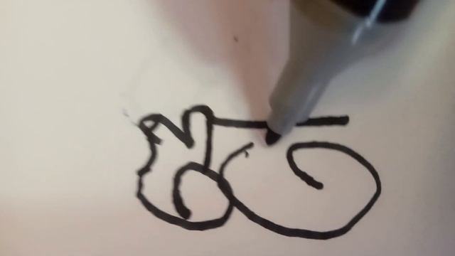 как нарисовать лёгкую собачку#собака???