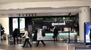 Новогодний аэропорт "Чкалов". Кафе. Н.Новгород. 18.12.2023