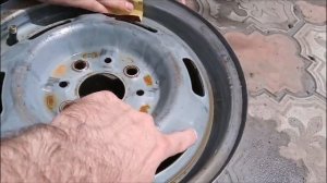 Покраска дисков 13 штампов, руками брата. Как покрасить диски своими руками, с баллончика.