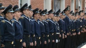Принятие клятвы-присяги курсантами  Морского технического колледжа
