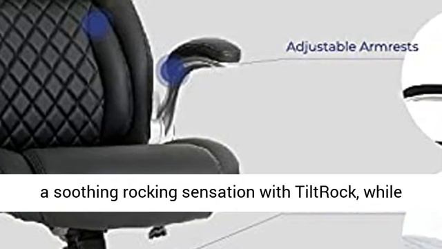 NOUHAUS +Posture Ergonomic PU Leather Office Chair. Click5 Lumbar Support with FlipAdjust Armrests. смотреть онлайн