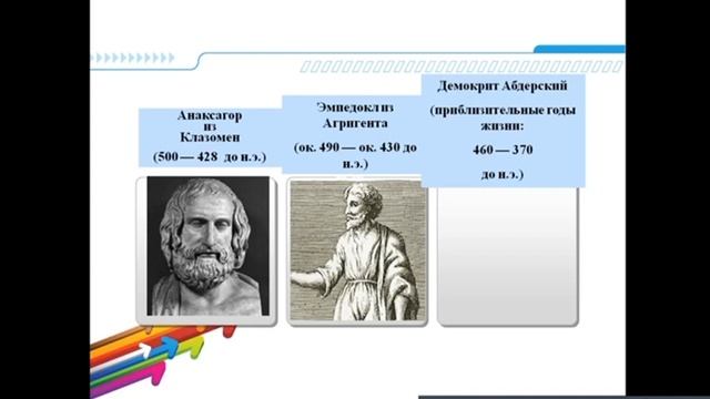 Физические картины мира. Лекция 3
