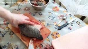 Как срезать филе горбуши