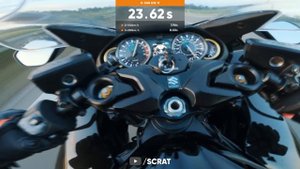 SUZUKI HAYABUSA | ACCELERATION ? 0-300 KM/H - PURE SOUND