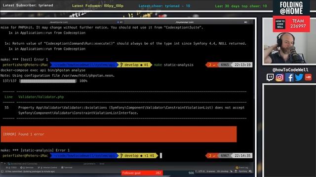 Fixing PHPStan errors and working on Docker issues смотреть онлайн