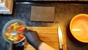 Постный салат ФУНЧОЗА с овощами. БЫСТРЫЙ РЕЦЕПТ!