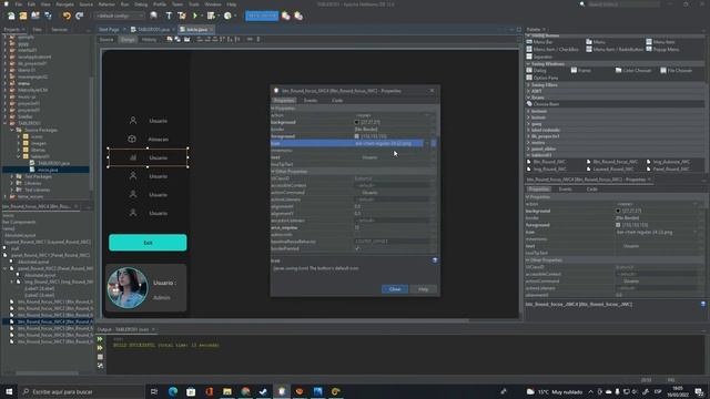 Diseño de interfaz con Java Swing NetBeans UI Design Tablero01 PARTE1 смотреть онлайн