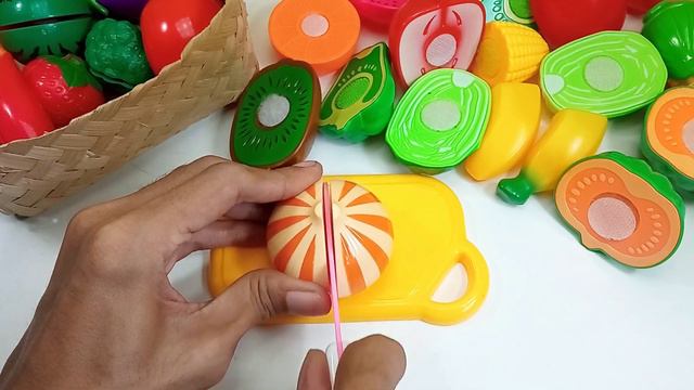 5 Minutes Satisfying Video | Cutting Fruits, Kiwi, Eggplant and Vegetables Colorful ASMR смотреть онлайн