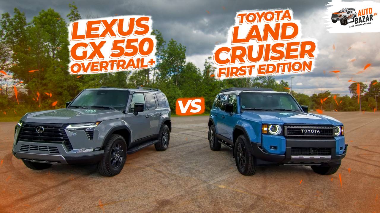 Какой внедорожник купить в 2024? Сравнение Toyota Land Cruiser Prado 250 vs Lexus GX 550 Overtrail+