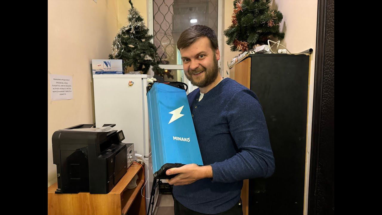 ТЕСТ АКБ при -25 градусов Минако Титан 2 смотреть онлайн