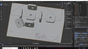Tech Draw addon for Blender 3D