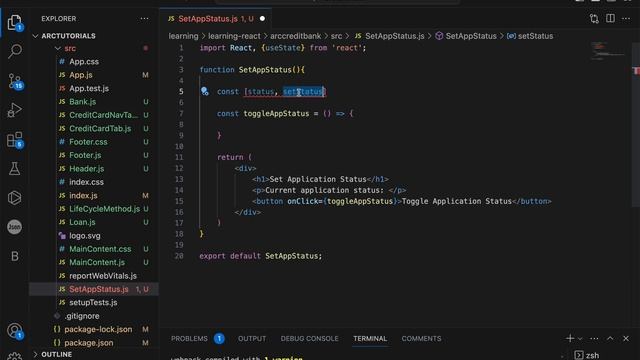 Reactjs Tutorial For Beginners - Part 23 | useState Hook in React