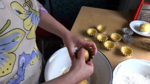 Песочные корзиночки