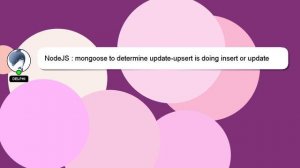 NodeJS : mongoose to determine update-upsert is doing insert or update