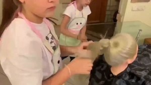 Компетенция "Парикмахерское искусство". Конкурс Мастерята 2022, 1-2 класс.