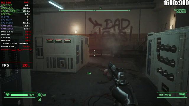 RoboCop: Rogue City - RX 550 i7 3770 смотреть онлайн