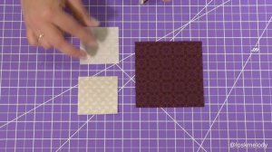 Пэчворк блок Полевой Цветок - Лоскутное шитье для начинающих