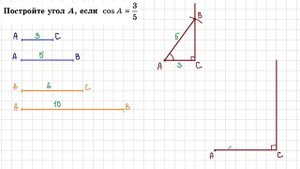 9 класс  Геометрия   Соотношения между сторонами и углами треугольника  Синус, косинус, тангенс  2