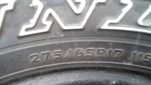 Шины бу Dunlop 275/65R17 115T AT22 - 2 штуки