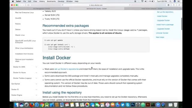 Install docker and docker compose on Ubuntu 16.04 AWS EC2 Instance. смотреть онлайн