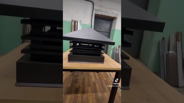 Колпаки на дымоход с жалюзи I Дымники I Колпак любого размера под заказ
